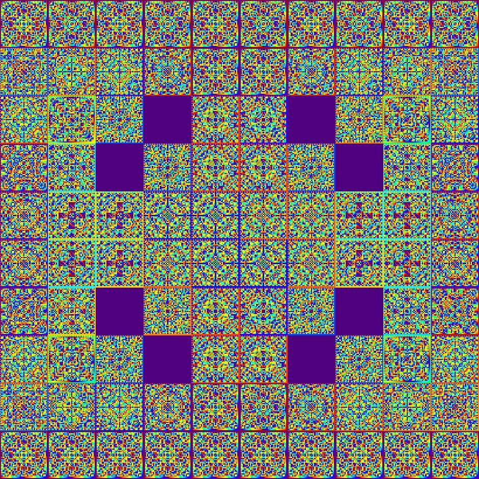 Krawtchouk matrix of order 409 modulo 41